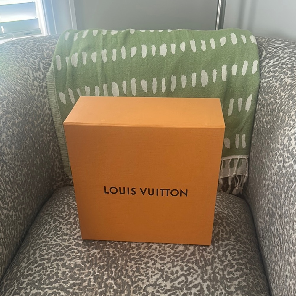 Louis Vuitton Vibrant Orange Gift Box